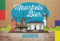 Buitenlandse bieren voor Nederlandse markt (etiket Nederlandse plaatsnaam), Maarkels Bier Witbier