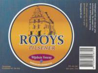 Buitenlandse bieren voor Nederlandse markt (etiket Nederlandse plaatsnaam), Rooys Pilsener