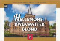 Buitenlandse bieren voor Nederlandse markt (etiket Nederlandse plaatsnaam), Hellemons Kwekwatter Blond