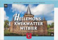 Buitenlandse bieren voor Nederlandse markt (etiket Nederlandse plaatsnaam), Hellemons Kwekwatter Witbier