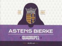 Buitenlandse bieren voor Nederlandse markt (etiket Nederlandse plaatsnaam), Astens Bierke Quadrupel