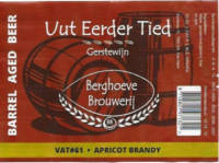 Berghoeve Brouwerij, Uut Eerder Tied Gerstewijn