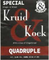 Brouwerij De Molen, Special Kruid & Koek Quadruple Brouwerij De Molen, Special Kruid & Koek Quadruple