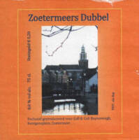 Buitenlandse bieren voor Nederlandse markt (etiket Nederlandse plaatsnaam), Zoetermeers Dubbel