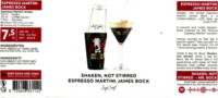 Zuyd Craft, Shaken, Not Stirred Espresso Martini James Bock