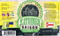 Brouwerij Katuin, Katuiner Saison Farmhouse Ale Brouwerij Katuin, Katuiner Saison Farmhouse Ale