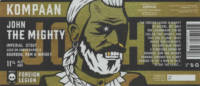 Kompaan Dutch Craft Beer Company, John The Mighty