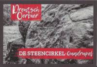 Buitenlandse bieren voor Nederlandse markt (etiket Nederlandse plaatsnaam), Drentsch Oerbier De Steencirkel  Quadrupel