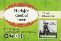 Buitenlandse bieren voor Nederlandse markt (etiket Nederlandse plaatsnaam), Hedsjer doebel beer