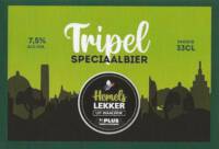 Buitenlandse bieren voor Nederlandse markt (etiket Nederlandse plaatsnaam), Hemels lekker Tripel Speciaalbier