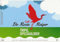 Buitenlandse bieren voor Nederlandse markt (etiket Nederlandse plaatsnaam), Café De Rooie Reiger Tripel Speciaalbier