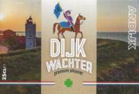 Buitenlandse bieren voor Nederlandse markt (etiket Nederlandse plaatsnaam), Dijkwachter Premium Pilsener