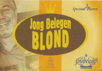 Buitenlandse bieren voor Nederlandse markt (etiket Nederlandse plaatsnaam), Jong Belegen Blond