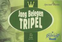 Buitenlandse bieren voor Nederlandse markt (etiket Nederlandse plaatsnaam), Jong Belegen Tripel