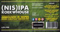 Koekwhouse Bierbrouwerij, (NIS)IPA Koekwhouse