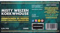 Koekwhouse Bierbrouwerij, Misty Weizen Koekwhouse