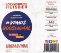 Koekwhouse Bierbrouwerij, Koekwhouse Fietsbier Zomers Blondje