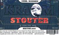 Kraom Beer, Stouter Kraom Beer, Stouter