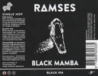 RamsesBier, Black Mamba Black IPA