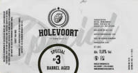 Brouwerij Holevoort, Barrel Aged Special No 3
