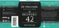 Brewery 42, De Verlosser India Pale Ale