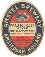Amstel Brouwerij, Munich Style Amstel Export Beer