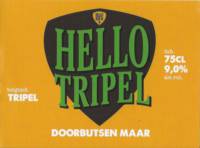 Buitenlandse bieren voor Nederlandse markt (etiket Nederlandse plaatsnaam), Hello Tripel Belgisch Tripel