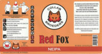 Dutch Fox Brewery, Collab Broeders Red Fox NEIPA