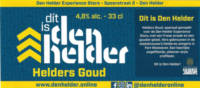 Stadsbrouwerij Helderse Jongens, Helders Goud Stadsbrouwerij Helderse Jongens, Helders Goud
