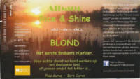 Brouwerij 't Meuleneind , Albano Rice & Shine Blond