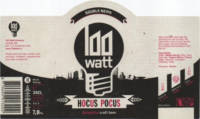 100 Watt Brewery, Hocus Pocus Double IPA