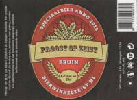 Buitenlandse bieren voor Nederlandse markt (etiket Nederlandse plaatsnaam), Proost op Zeist Bruin