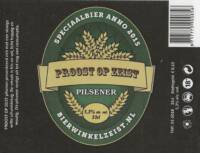 Buitenlandse bieren voor Nederlandse markt (etiket Nederlandse plaatsnaam), Proost op Zeist Pilsener