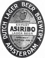 Amstel Brouwerij, Asiribo Export Lager