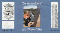 Amateurs, "De Korenbloem" Wit 'Wieken' Bier