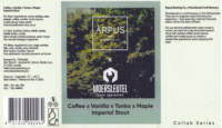 Brouwerij De Moersleutel, Coffee x Vanilla xTonka xMaple Imperial stout