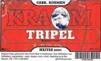 Kraom Beer, Tripel Belgisch Tripel Kraom Beer, Tripel Belgisch Tripel