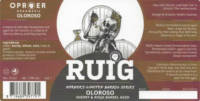 Oproer Brouwerij, Ruig Oloroso