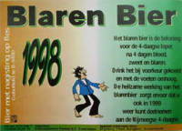 Geïmporteerd buitenlands bier - Nederlandse importeur en NL opmaak, Blaren Bier 1998
