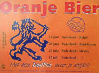 Geïmporteerd buitenlands bier - Nederlandse importeur en NL opmaak, Doelpint Oranje Bier