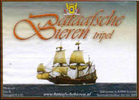Buitenlandse bieren voor Nederlandse markt (etiket Nederlandse plaatsnaam), Bataafsche Bieren Tripel