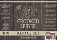 Crooked Spider, R.I.B.A.C.S. 2021 - Rye Bourbon '15
