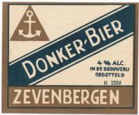 Anker Brouwerij (Zevenbergen), Donker Bier