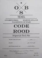 Ouwe Skilder Brouwerij, Code Rood Imperial Red Ale