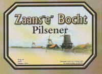 Buitenlandse bieren voor Nederlandse markt (etiket Nederlandse plaatsnaam), Zaans"e" Bocht Pilsener