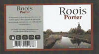 Buitenlandse bieren voor Nederlandse markt (etiket Nederlandse plaatsnaam), Roois Porter