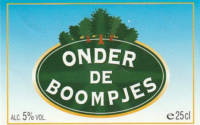 Buitenlandse bieren voor Nederlandse markt (etiket Nederlandse plaatsnaam), Onder de Boompjes