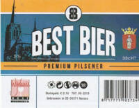 Buitenlandse bieren voor Nederlandse markt (etiket Nederlandse plaatsnaam), Best Bier Premium Pilsener