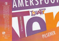 Buitenlandse bieren voor Nederlandse markt (etiket Nederlandse plaatsnaam), Theater Pilsener Amersfoort