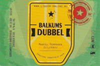 Buitenlandse bieren voor Nederlandse markt (etiket Nederlandse plaatsnaam), Balkums Dubbel